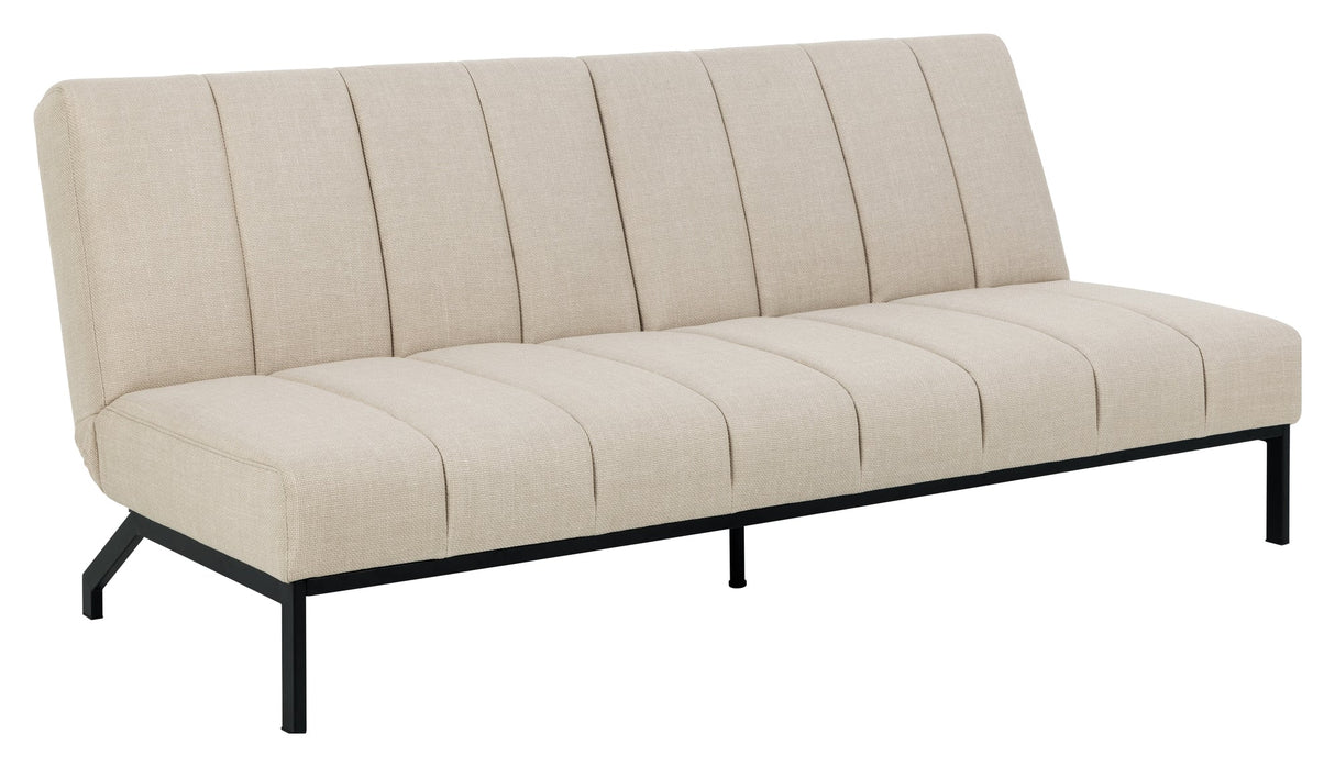 Caix, sofa bed 198cm - beige