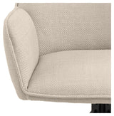 Glenda, dining chair w/armrests - beige