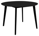 Vojens Dining Table Ø105x75, Black