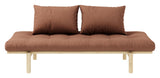 Pace Daybed, Pine/Clay brown