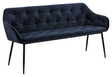 Brooke, bench 167cm - blue