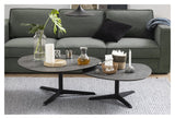 Barnsley, plector coffee table 84cm - black