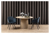 Christo, dining table Ø120 - light oak