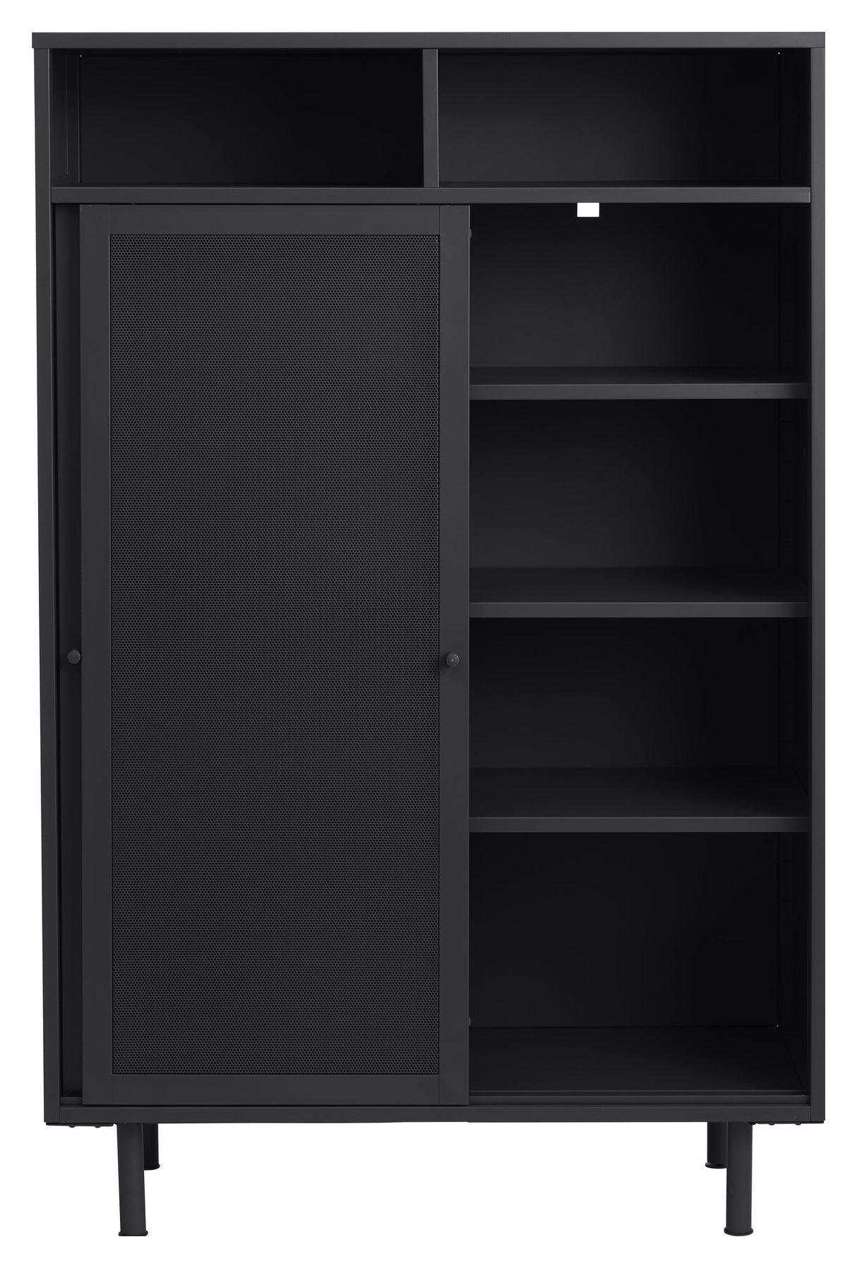 Veep, cabinet 140 cm - black