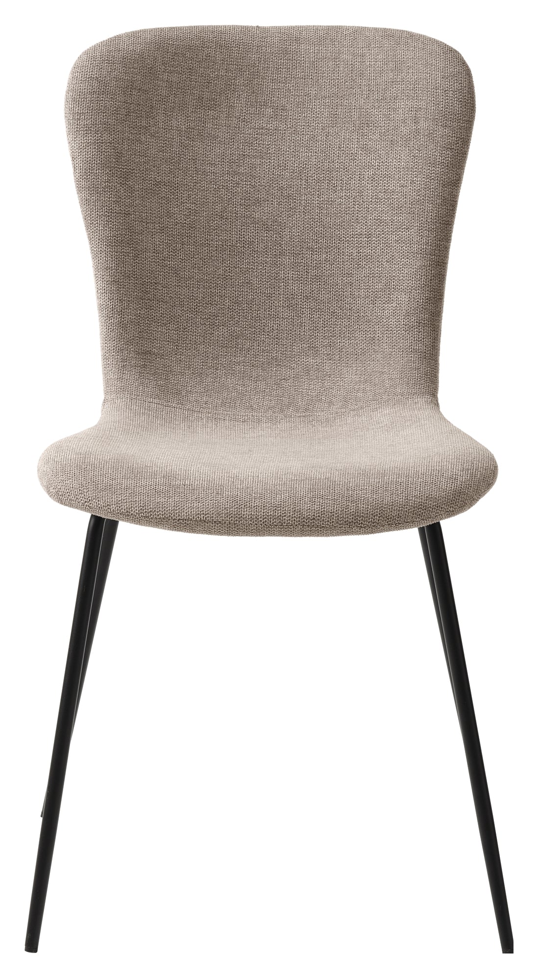 Delta, dining chair - sand/black