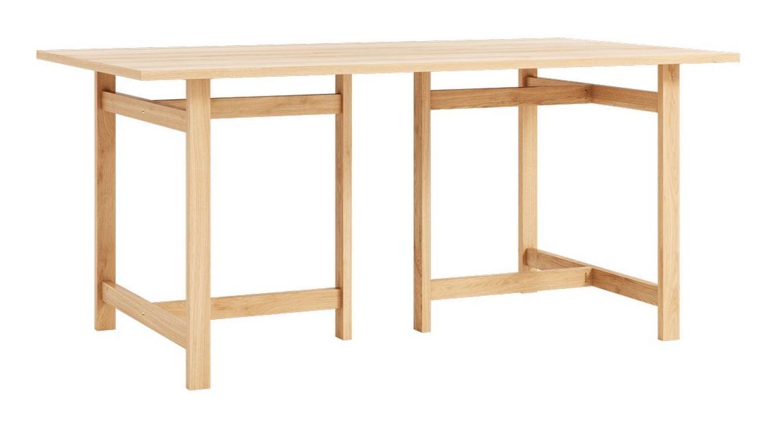 T-Frame Dining Table, 160x90, Oak