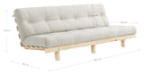 Karup Design Lean Sofa bed, Petrol