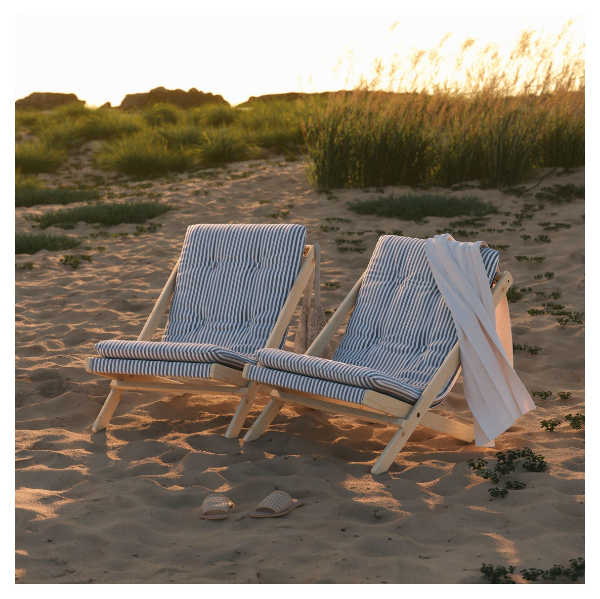 Boogie Lounge Chair, Blue Breeze/Beach Blue