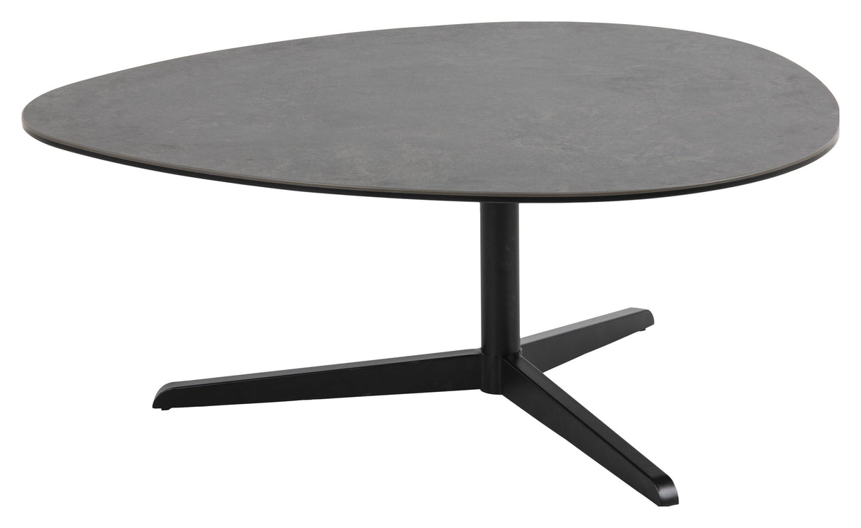 Barnsley, plector coffee table 100cm- black