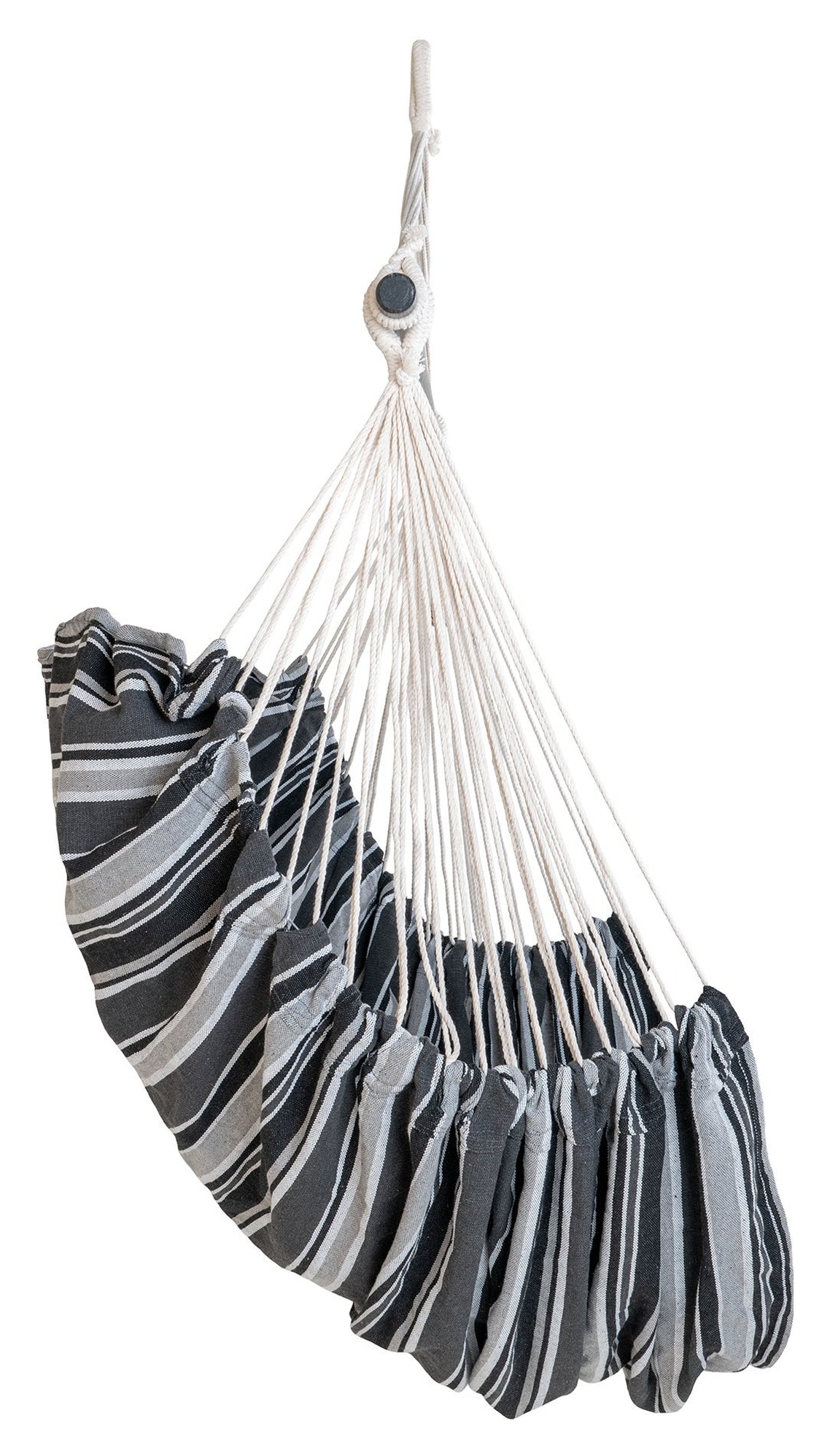 Lamia, Hanging chair, black/gray/white