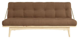 Folk Sofa bed, Pine/Mocca