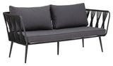 Bloomingville Pavone lounge sofa, Black