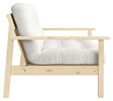 Unwind Sofa Bed 190x100, Off-white/Pine