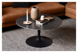 Malta coffee table Ø90 - black