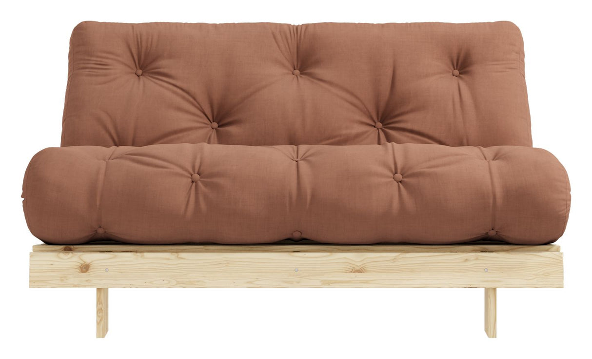 Roots 140 Sofa bed, Pine/Brown