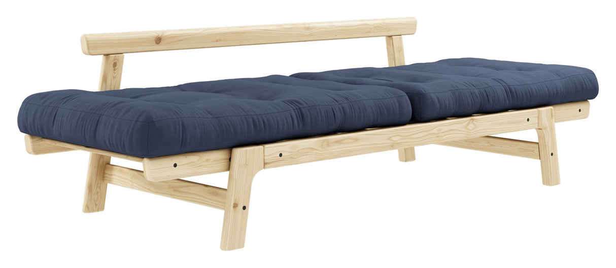 Step Sofa bed, Pine/Navy