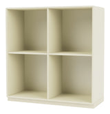 SHOW Bookshelf with base H3 cm, Vanilla