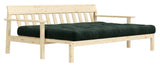 Unwind Sofa bed 190x100, Green velvet