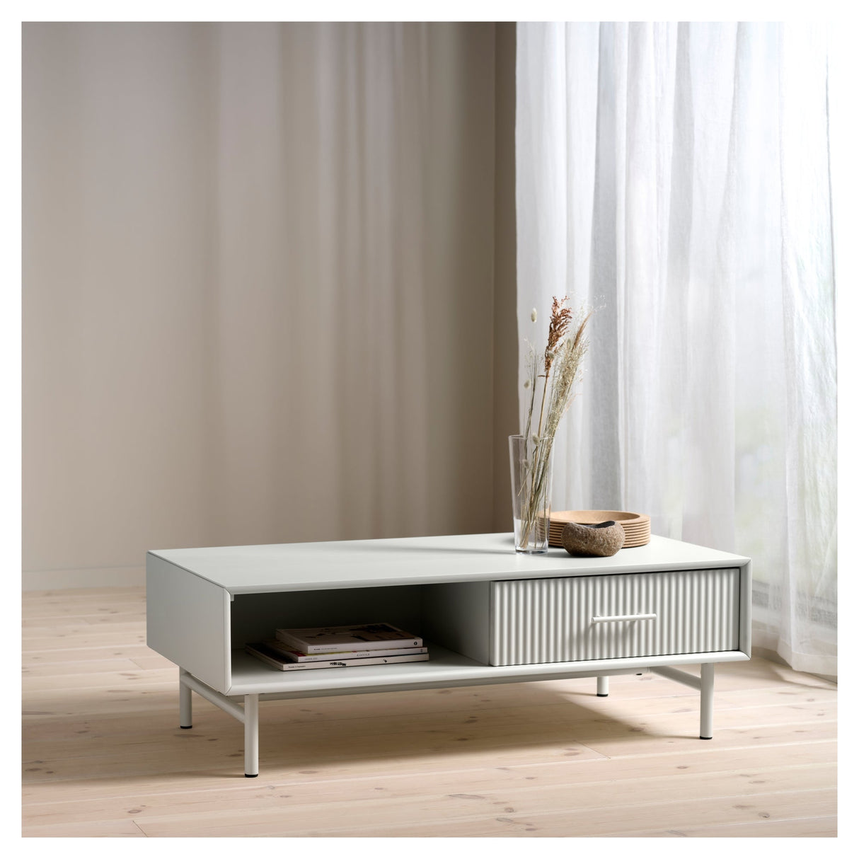 Palma, coffee table 60x120cm - white