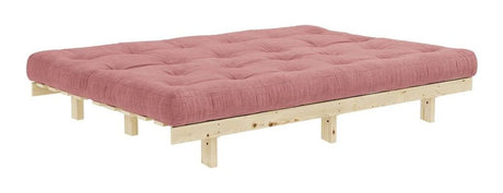 Lean Sofa Bed, Sorbet Pink Velvet