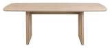 Christo, dining table 220cm - light oak