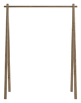 Hongi Clothes rack, Brown lacquered pine, 177x150