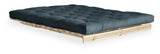 Roots 140 Sofa Bed, Petroleum Blue/Nature