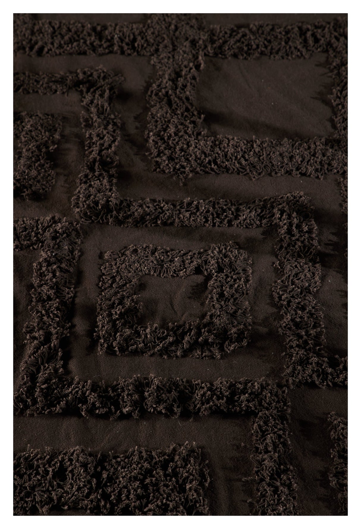 Hilma Cotton Blanket, Ø200 - Brown