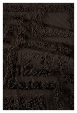 Hilma Cotton Blanket, Ø200 - Brown