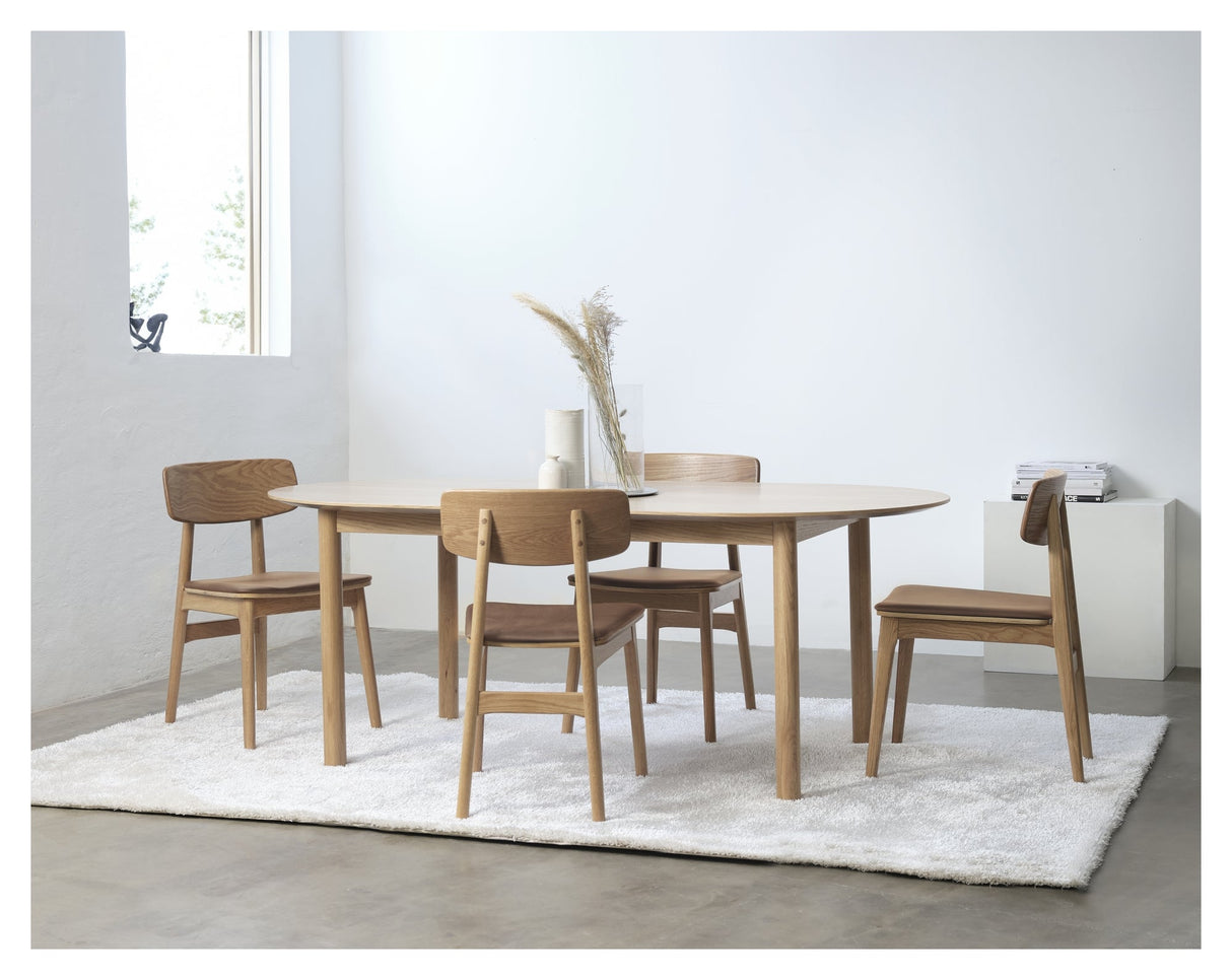 Gallina, dining table 190/280 cm - oak