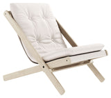 Boogie Lounge Chair with Boogie mattress, White