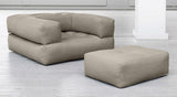 Cube Futon, Beige