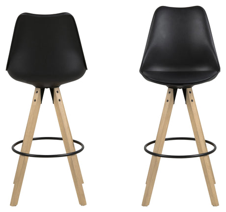 Dima, bar stool - black