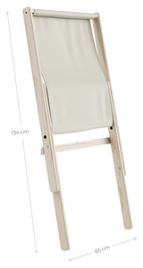 Boogie Lounge Chair, Wheat Beige/Raw