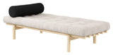 Next Daybed, Pine/Ivory velvet