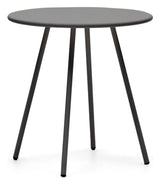 Montjoi Round garden table, Gray, Ø70