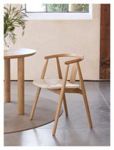 Relate, dining chair w/armrests - nature