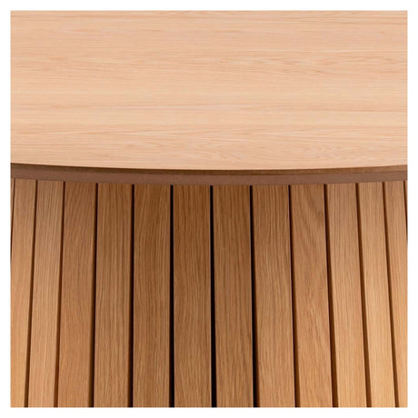 Christo, dining table Ø120 - oak