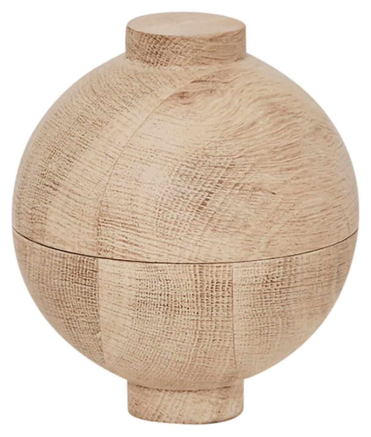 XL Wooden Sphere, Oak