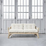 Step Sofa bed, 200, Pine/Off-white