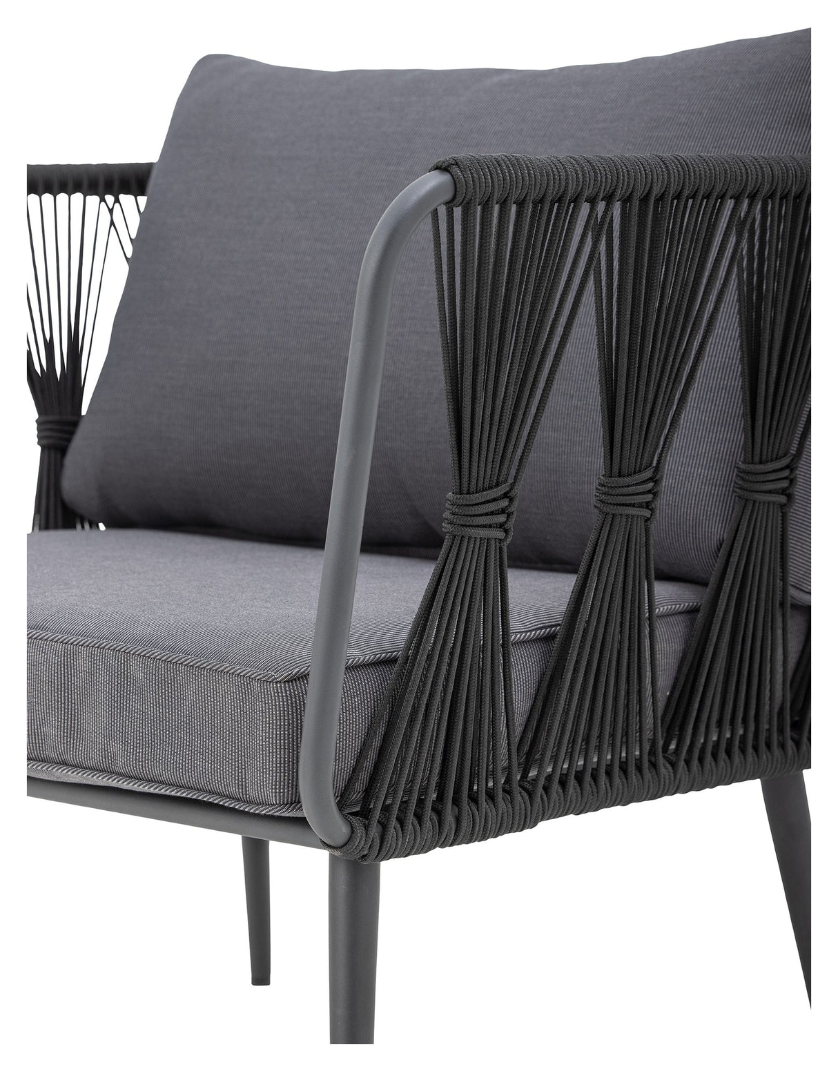 Bloomingville Pavone Lounge Chair, Black