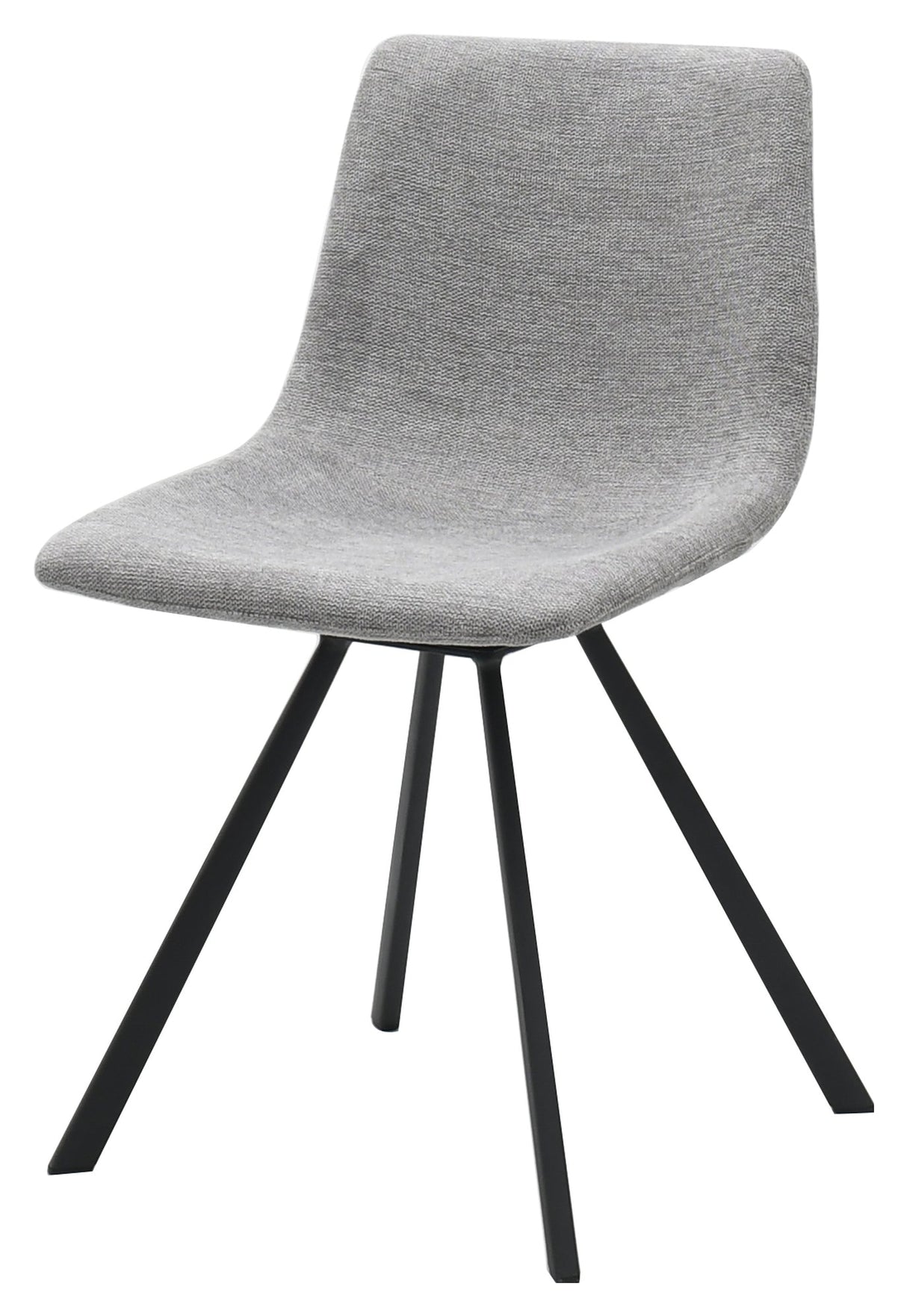 Yukon, dining chair - gray