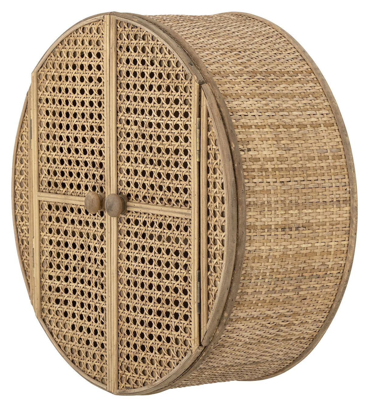 Bloomingville Otto Cabinet, Nature, Rattan, Ø45