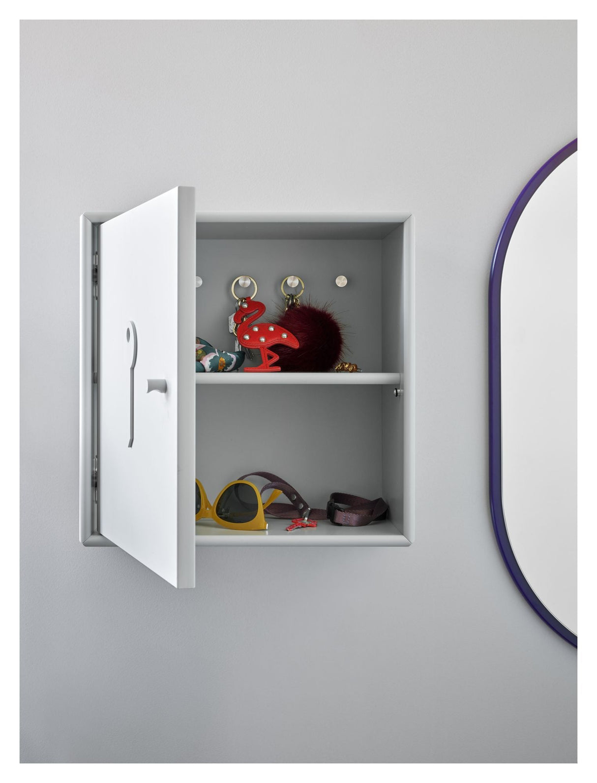 UNLOCK Key Cabinet, 01-White