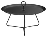 EYELET Tray Table, Ø70, Black