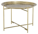 Bloomingville Dalia Tray table, Brass, Iron, Ø65