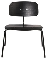 KEVI 2063 Lounge Chair, Black/Black