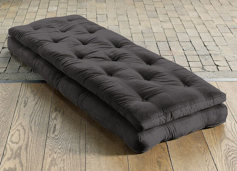 Buckle Up, Futon chair, dark gray