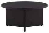 Saltö Coffee table Ø85 - Black