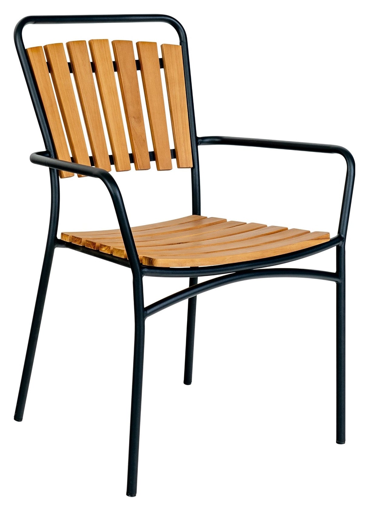 Cleveland, Garden Chair, oak/black